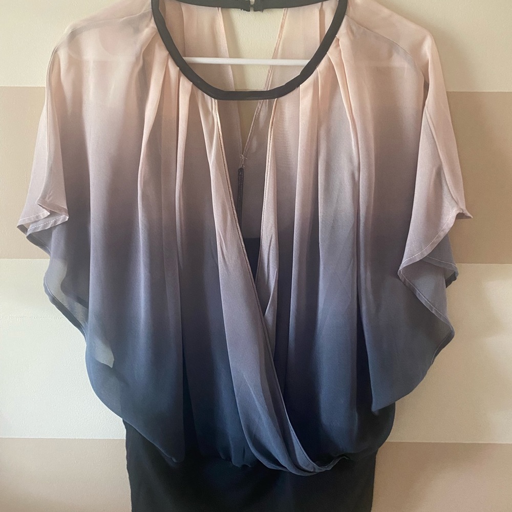 Medium dressy blouse with camisole insert